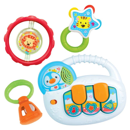Winfun Rattle Music Set Keyboard & Babyspace Activity Gym