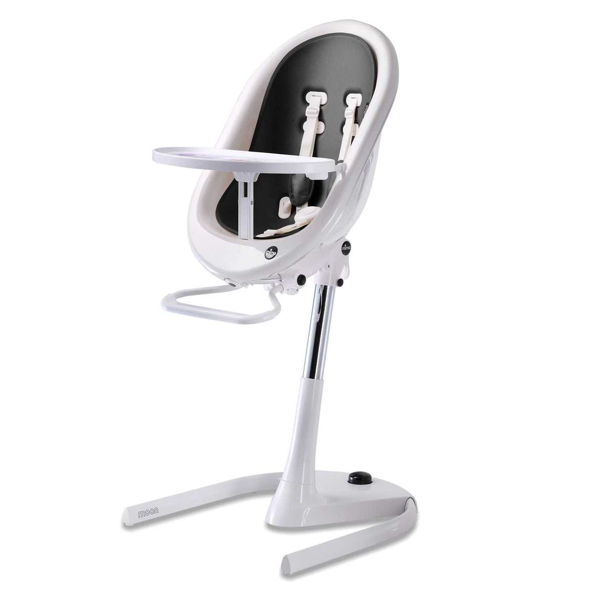 Mima Moon Highchair Full Set (White/Black)