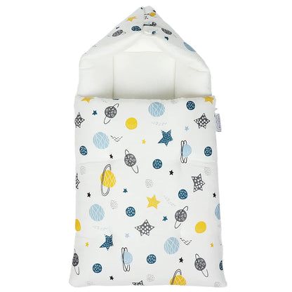 White & Grey - Baby Sleeping Bag - Planet