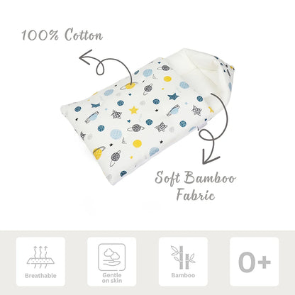 White & Grey - Baby Sleeping Bag - Planet