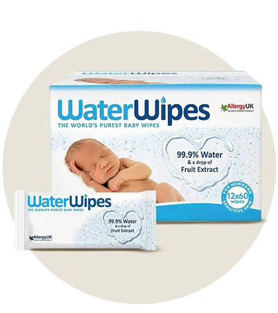 WaterWipes Baby Wipes (12x60's)