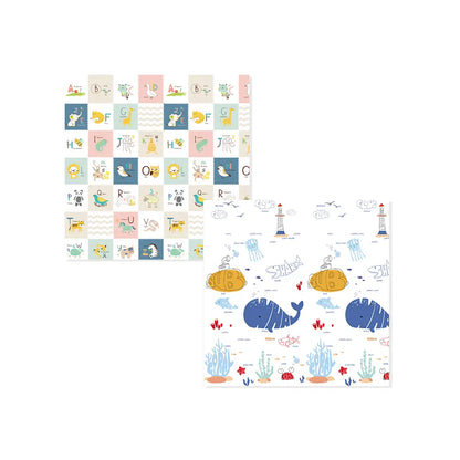 Snuggle Baby Reversible Folding Playmat Shark