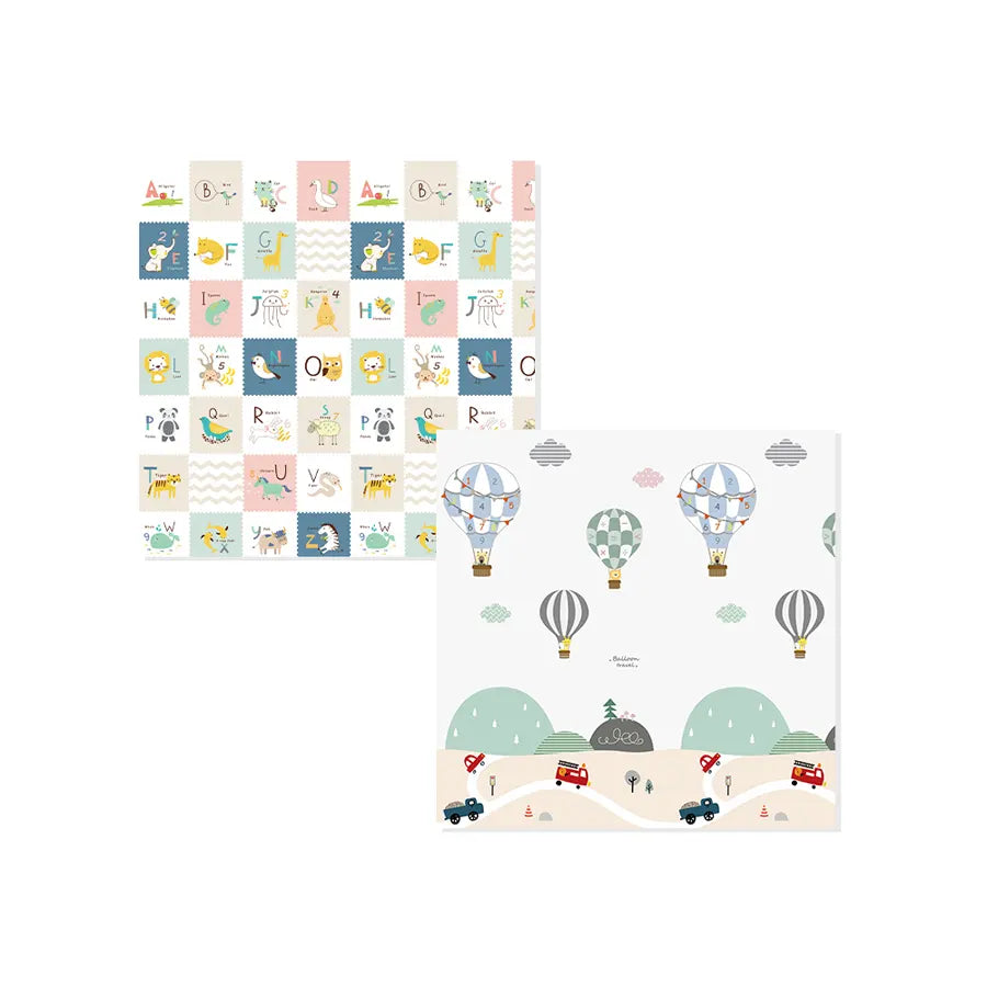 Snuggle Baby Reversible Folding Playmat Cars