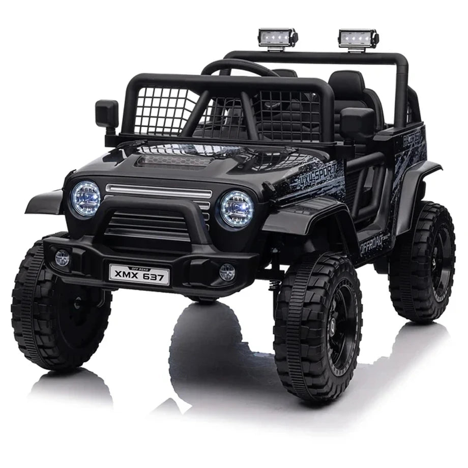 FITAAC XMX637 24V Ride-On Jeep 4-Motor, 2-Seater