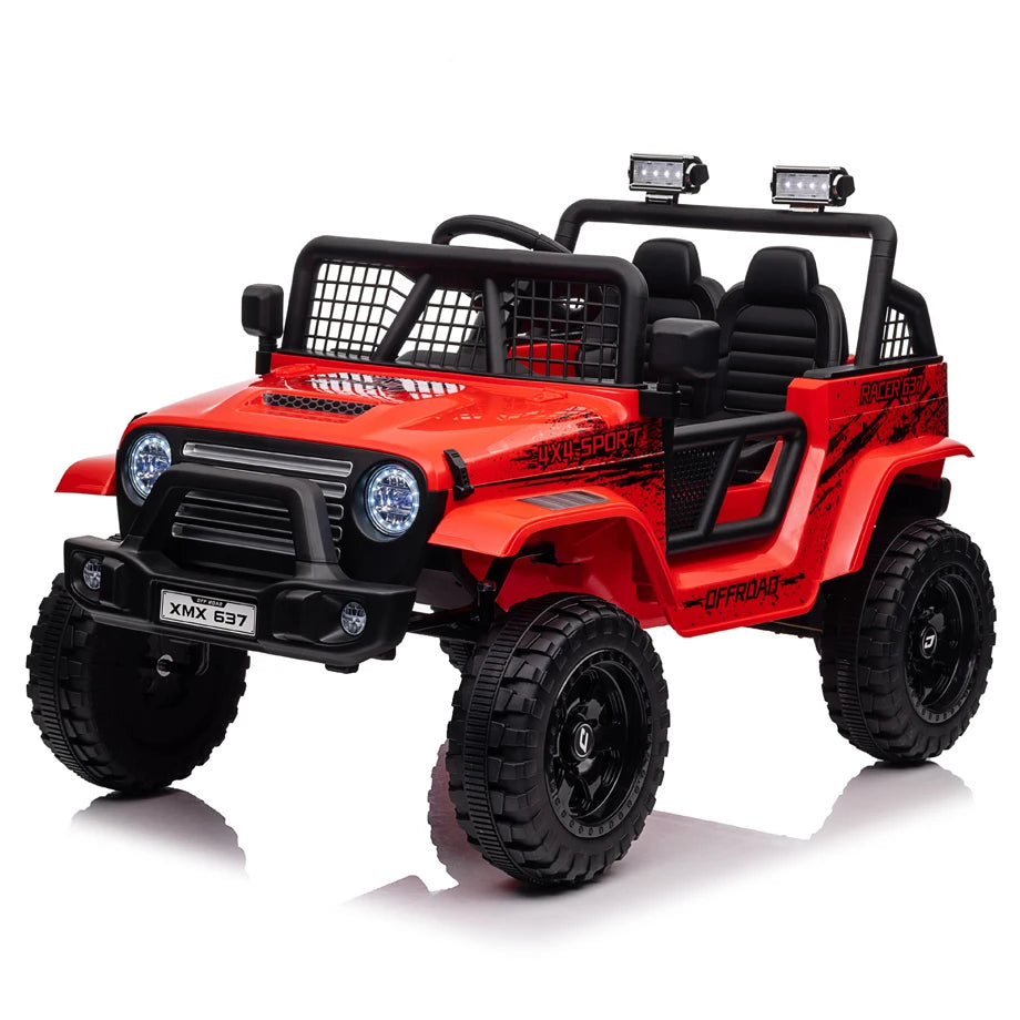 FITAAC XMX637 24V Ride-On Jeep 4-Motor, 2-Seater