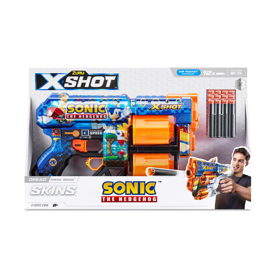 جلود X-Shot Dread Sonic (12Darts) جلود X-Shot Dread Sonic (12Darts)