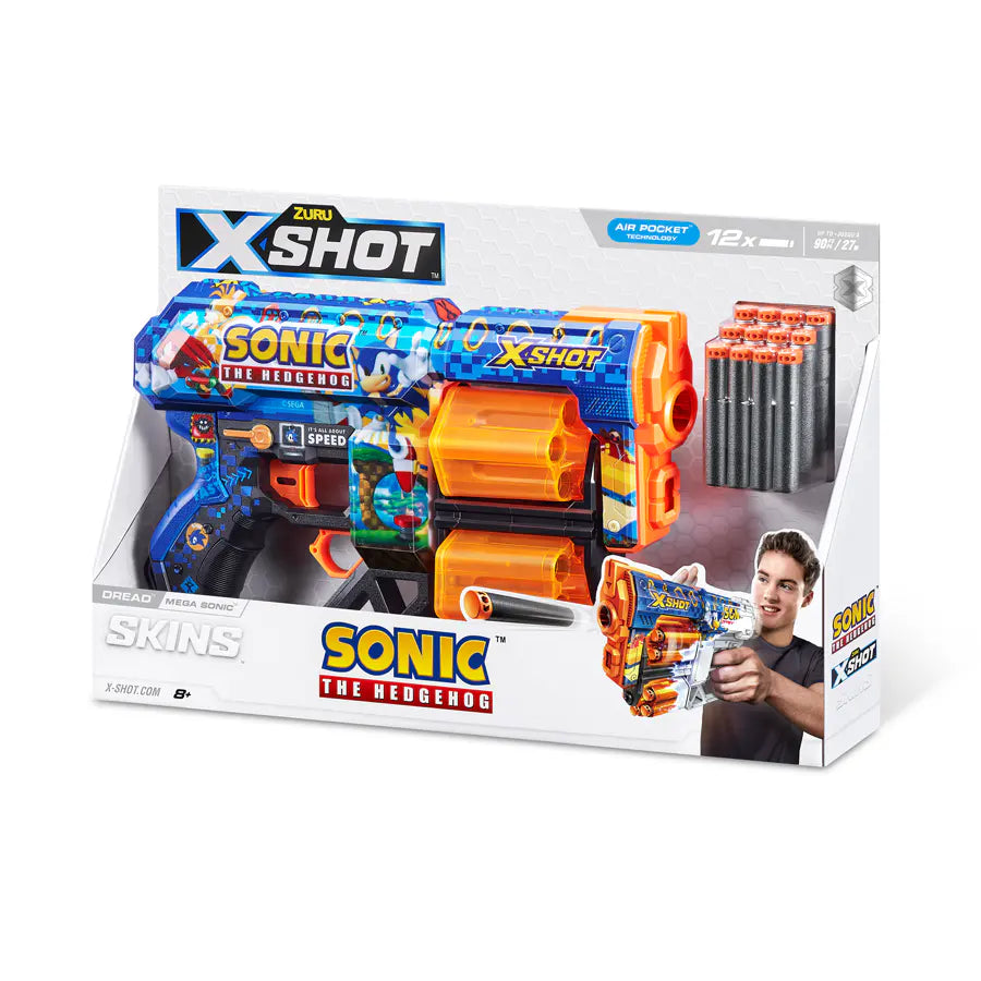 جلود X-Shot Dread Sonic (12Darts) جلود X-Shot Dread Sonic (12Darts)