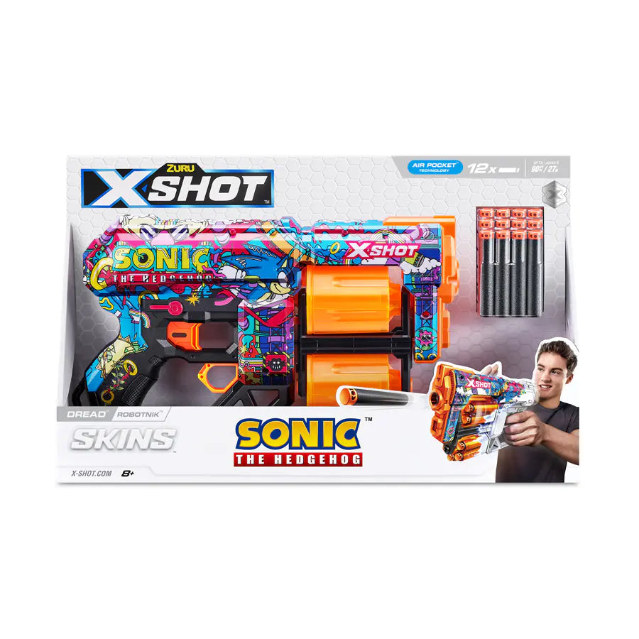 جلود X-Shot Dread Sonic (12Darts) جلود X-Shot Dread Sonic (12Darts)
