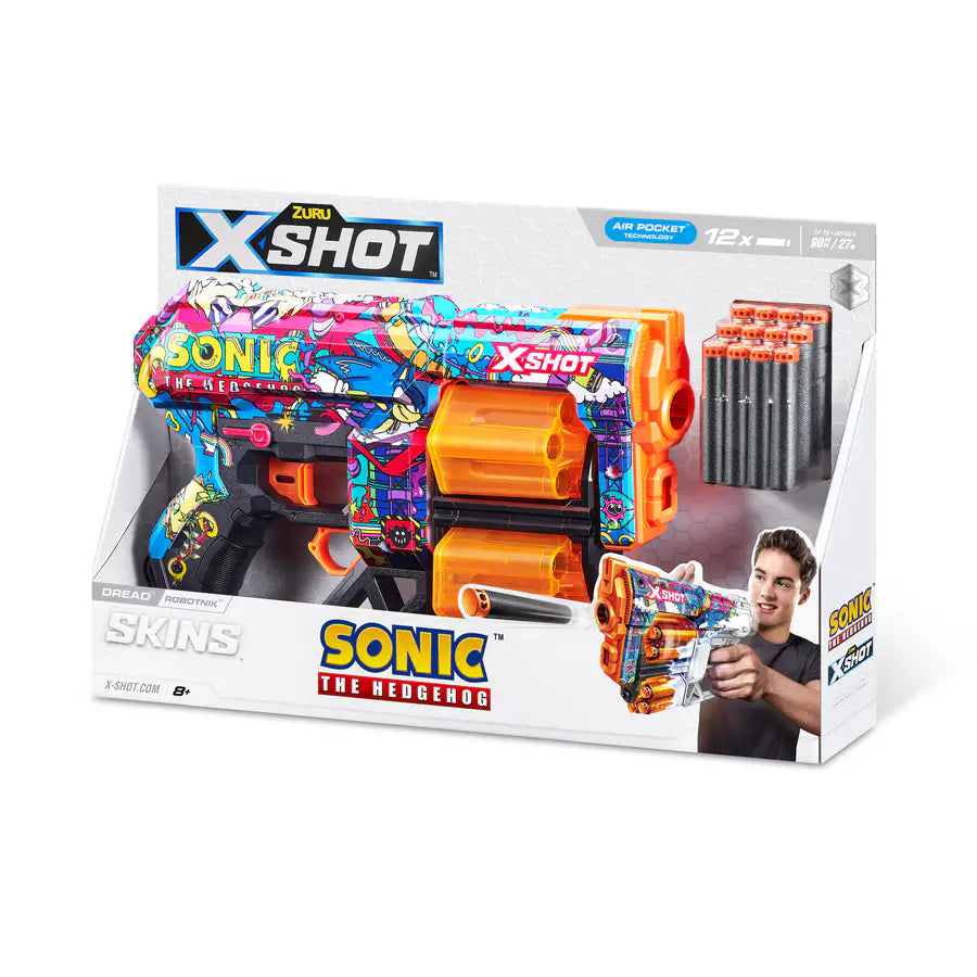جلود X-Shot Dread Sonic (12Darts) جلود X-Shot Dread Sonic (12Darts)
