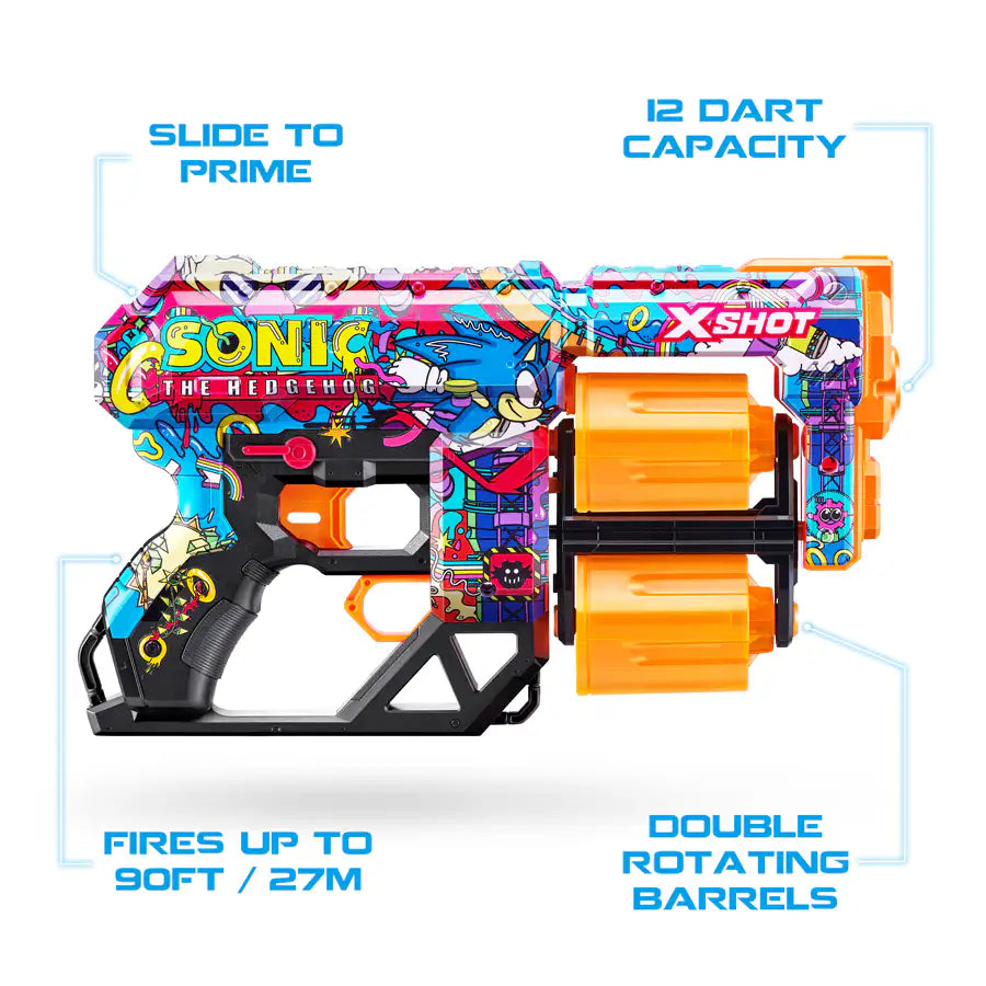 جلود X-Shot Dread Sonic (12Darts) جلود X-Shot Dread Sonic (12Darts)
