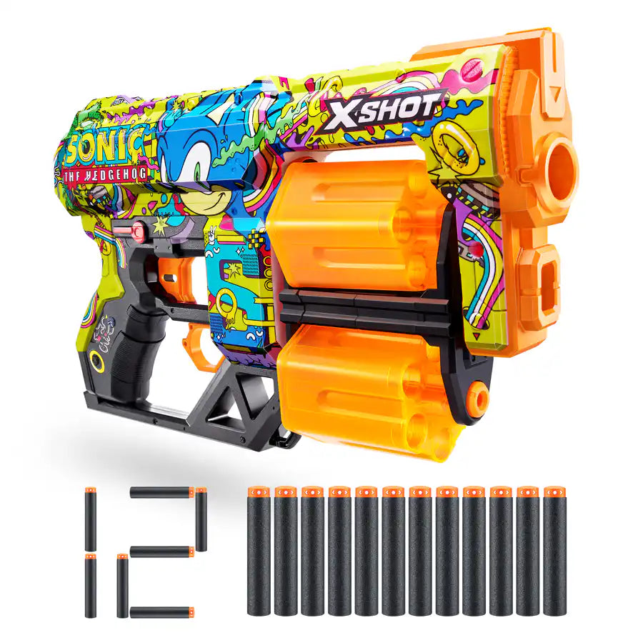 جلود X-Shot Dread Sonic (12Darts) جلود X-Shot Dread Sonic (12Darts)