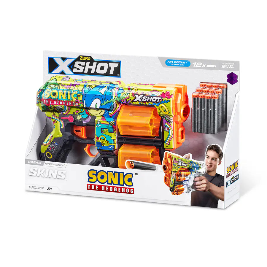 جلود X-Shot Dread Sonic (12Darts) جلود X-Shot Dread Sonic (12Darts)