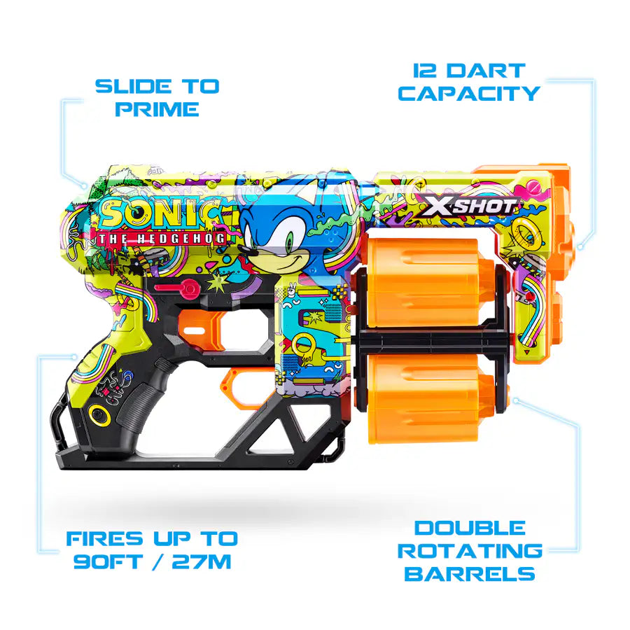 جلود X-Shot Dread Sonic (12Darts) جلود X-Shot Dread Sonic (12Darts)