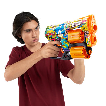 ZURU X-Shot Skins Dread Sonic (12Darts)