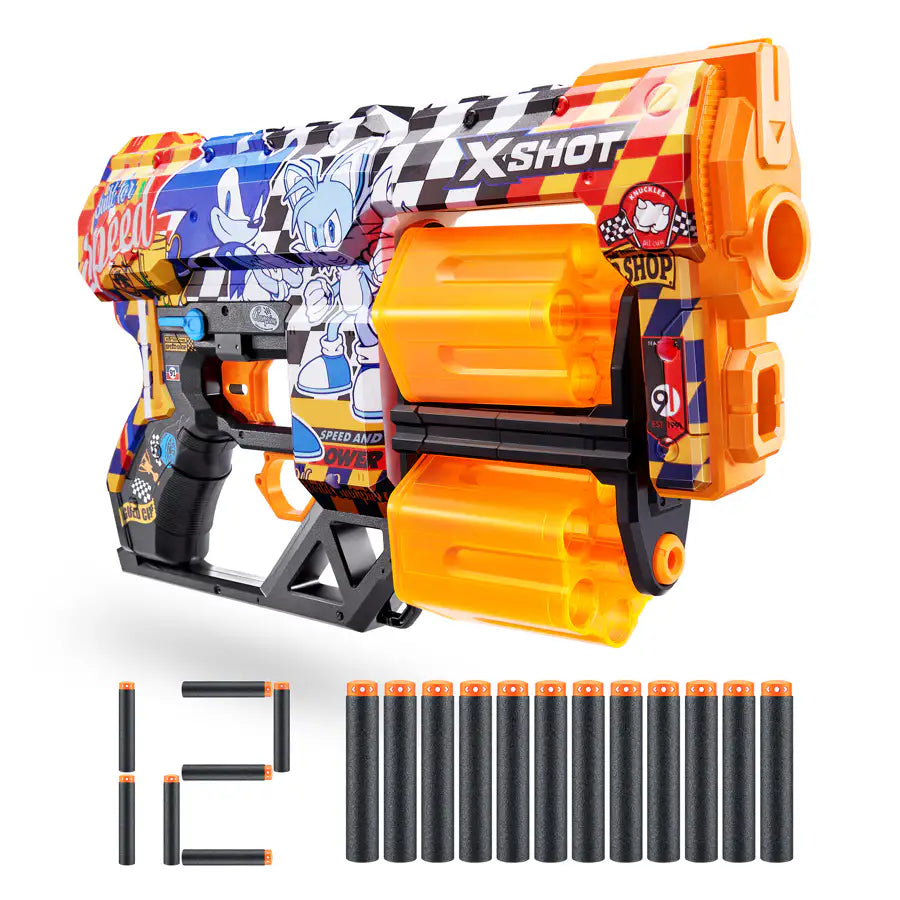 جلود X-Shot Dread Sonic (12Darts) جلود X-Shot Dread Sonic (12Darts)