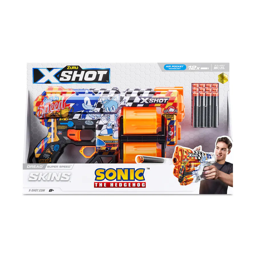 جلود X-Shot Dread Sonic (12Darts) جلود X-Shot Dread Sonic (12Darts)