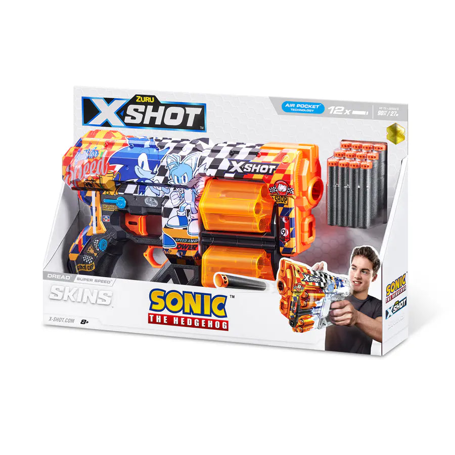 جلود X-Shot Dread Sonic (12Darts) جلود X-Shot Dread Sonic (12Darts)