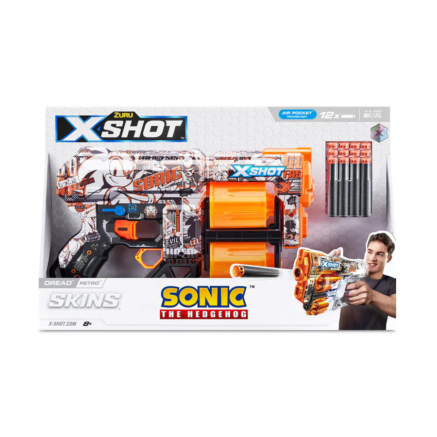 جلود X-Shot Dread Sonic (12Darts) جلود X-Shot Dread Sonic (12Darts)