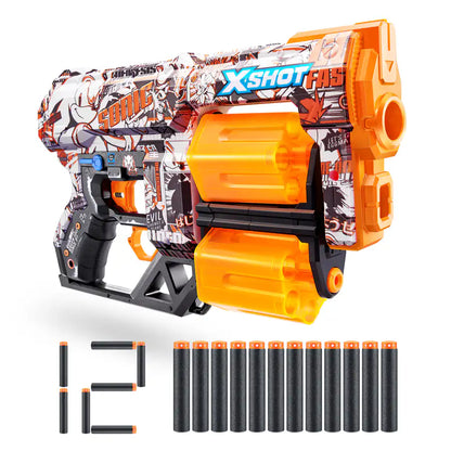 ZURU X-Shot Skins Dread Sonic (12Darts)