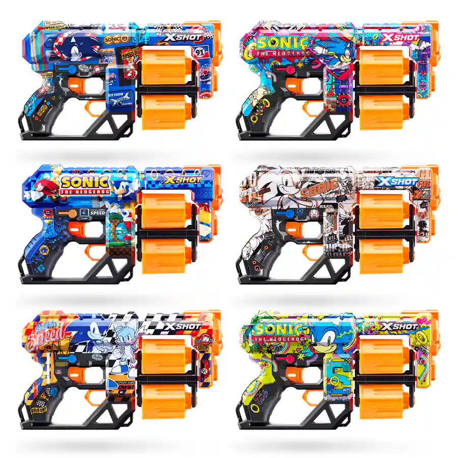 جلود X-Shot Dread Sonic (12Darts) جلود X-Shot Dread Sonic (12Darts)