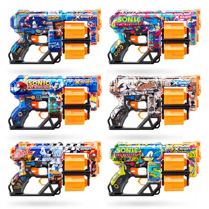 ZURU X-Shot Skins Dread Sonic (12Darts)