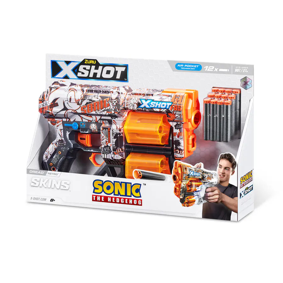 جلود X-Shot Dread Sonic (12Darts) جلود X-Shot Dread Sonic (12Darts)