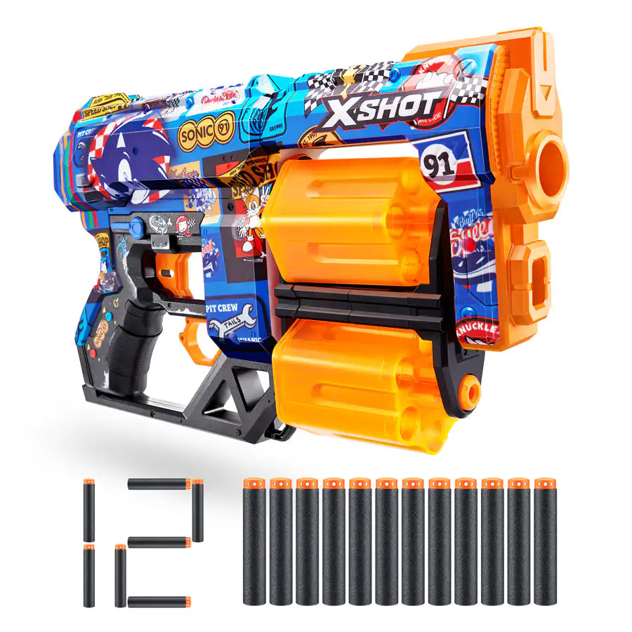 جلود X-Shot Dread Sonic (12Darts) جلود X-Shot Dread Sonic (12Darts)