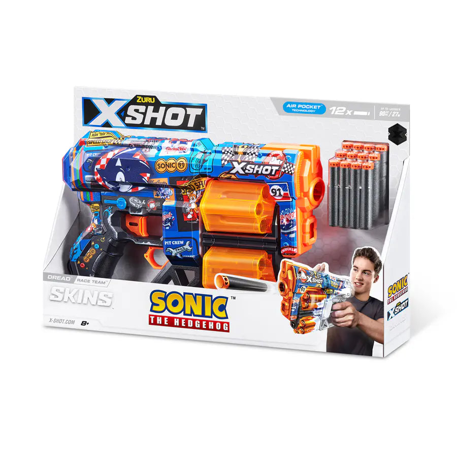 جلود X-Shot Dread Sonic (12Darts) جلود X-Shot Dread Sonic (12Darts)