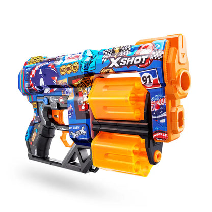 ZURU X-Shot Skins Dread Sonic (12Darts)