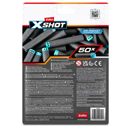 X-Shot- Excel- Series 1 Refill Darts -Foilbag (Pack of 50)