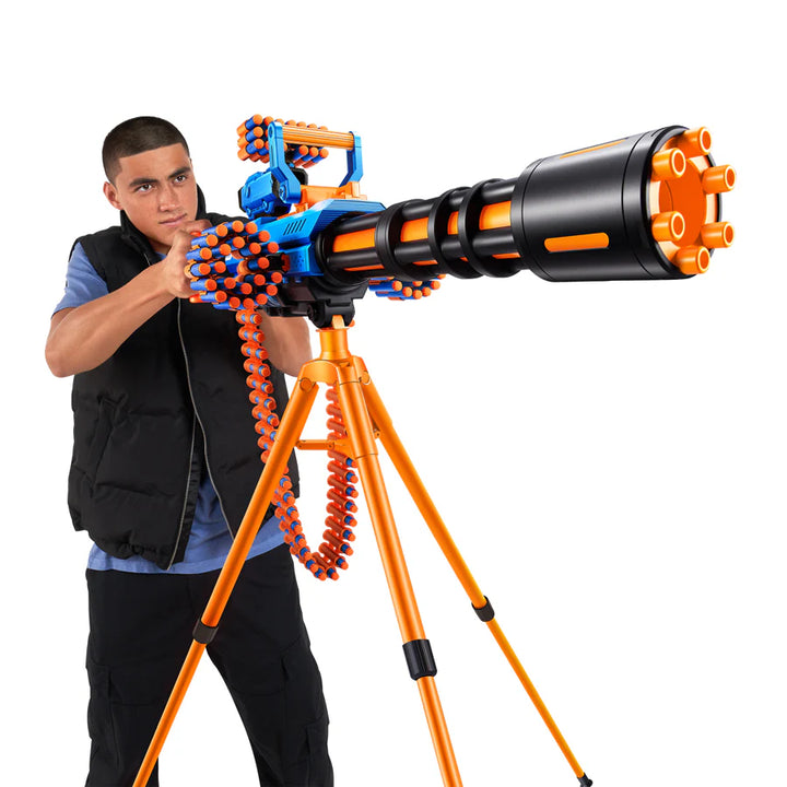 X-Shot Insanity Motorized Age Fire Gatling Gun w/ Tripod
