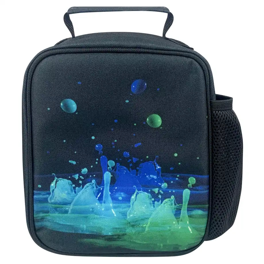 HYPE Lunch Bag Black 3D Droplets (Black)