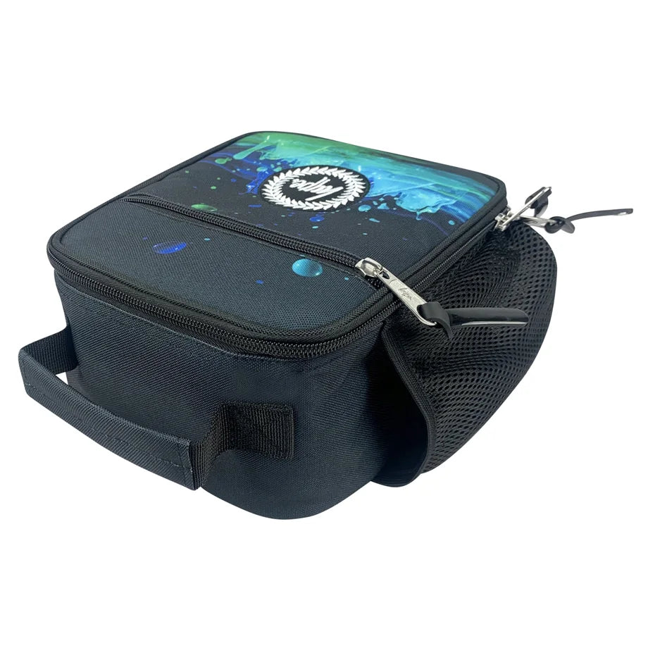 HYPE Lunch Bag Black 3D Droplets (Black)