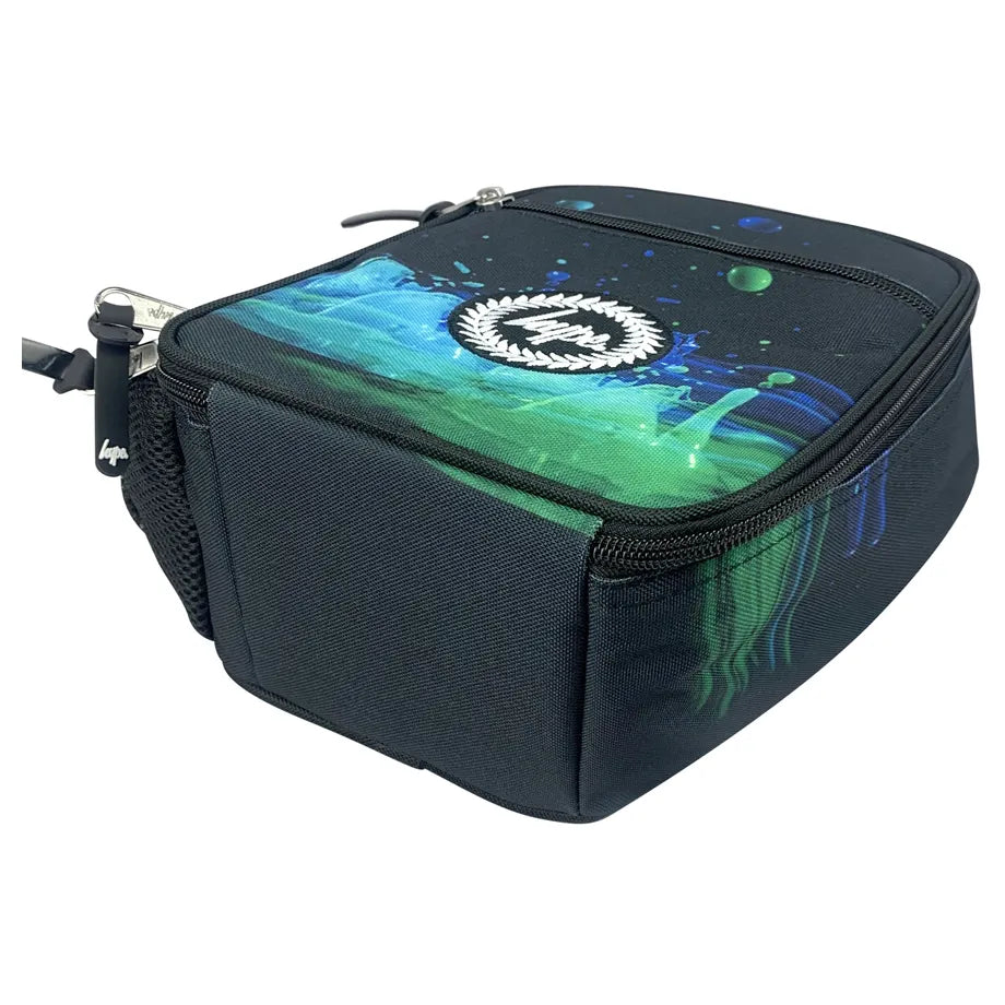 HYPE Lunch Bag Black 3D Droplets (Black)