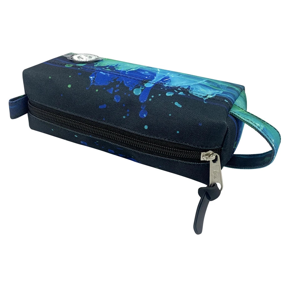 HYPE Pencil Pouch 3D Droplets Case (Black)