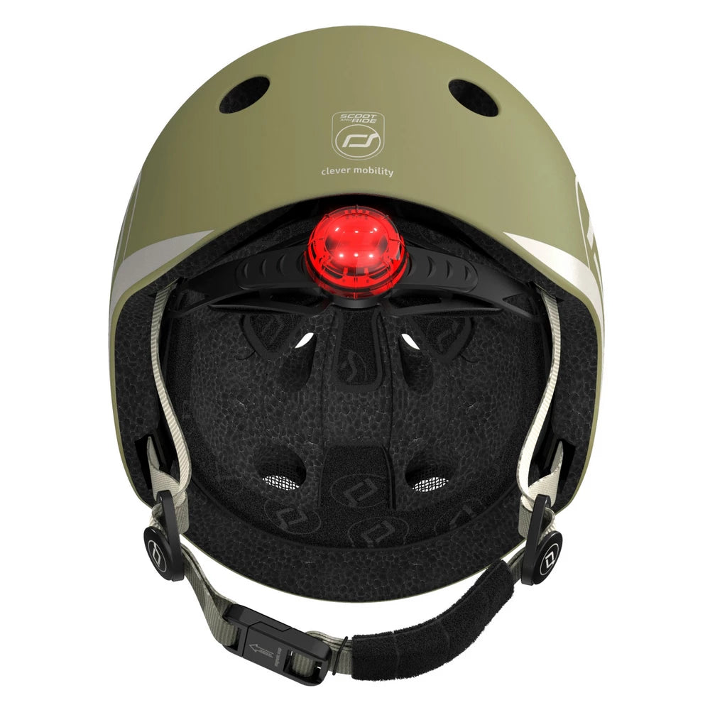 خوذة Scoot & RideBaby مقاس XXS-S (زيتوني) خوذة Scoot & RideBaby مقاس XXS-S (زيتوني)