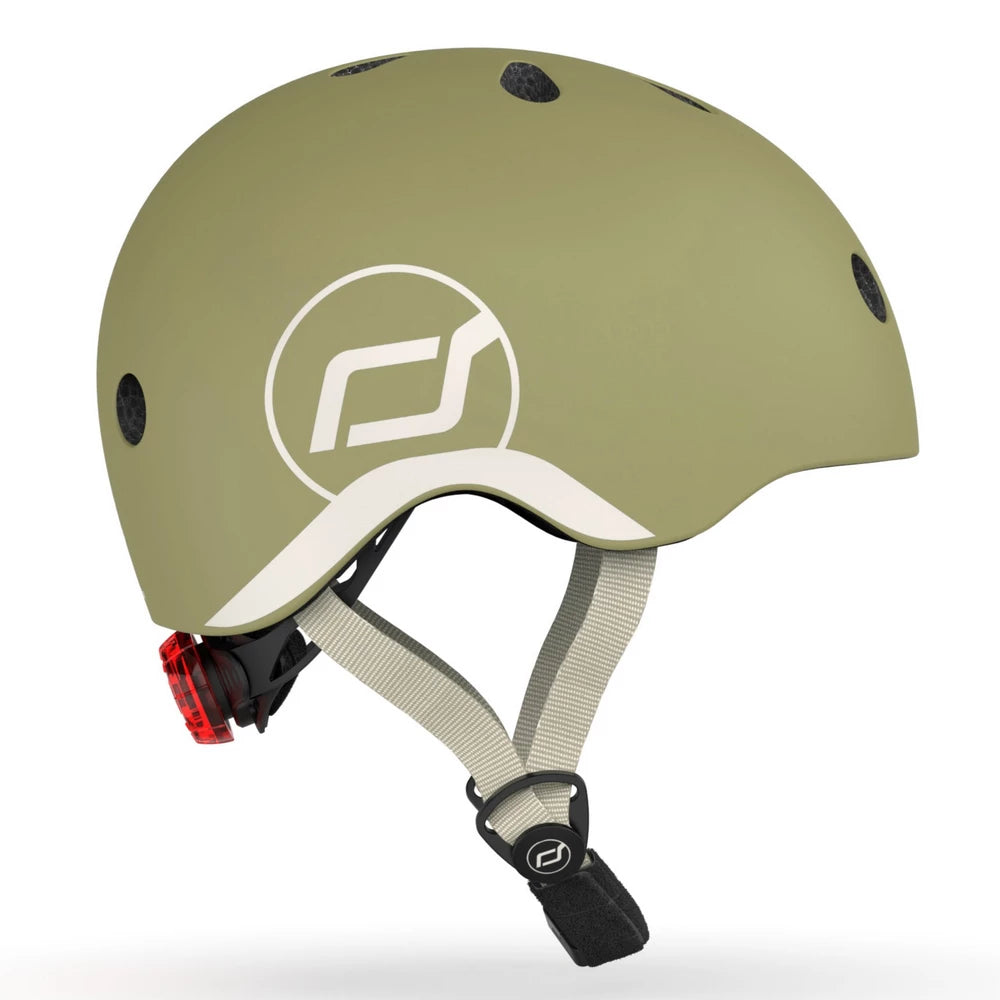 خوذة Scoot & RideBaby مقاس XXS-S (زيتوني) خوذة Scoot & RideBaby مقاس XXS-S (زيتوني)