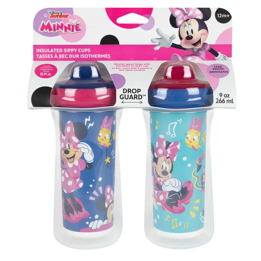 The First Years Minnie Insulated Sippy Cup - Pack of 2