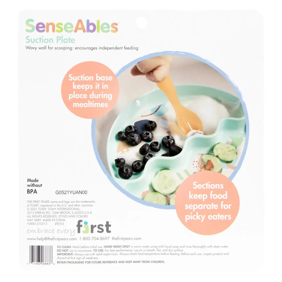 The First Years SenseAbles Suction Plate - Pack of 1
