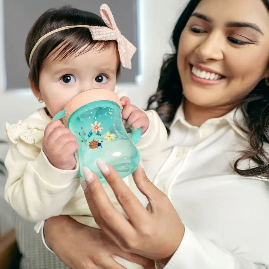 كوب بفوهة ناعمة سعة 9 أونصة من The First Years - عبوة من قطعتين كوب بفوهة ناعمة سعة 9 أونصة من The First Years - عبوة من قطعتين