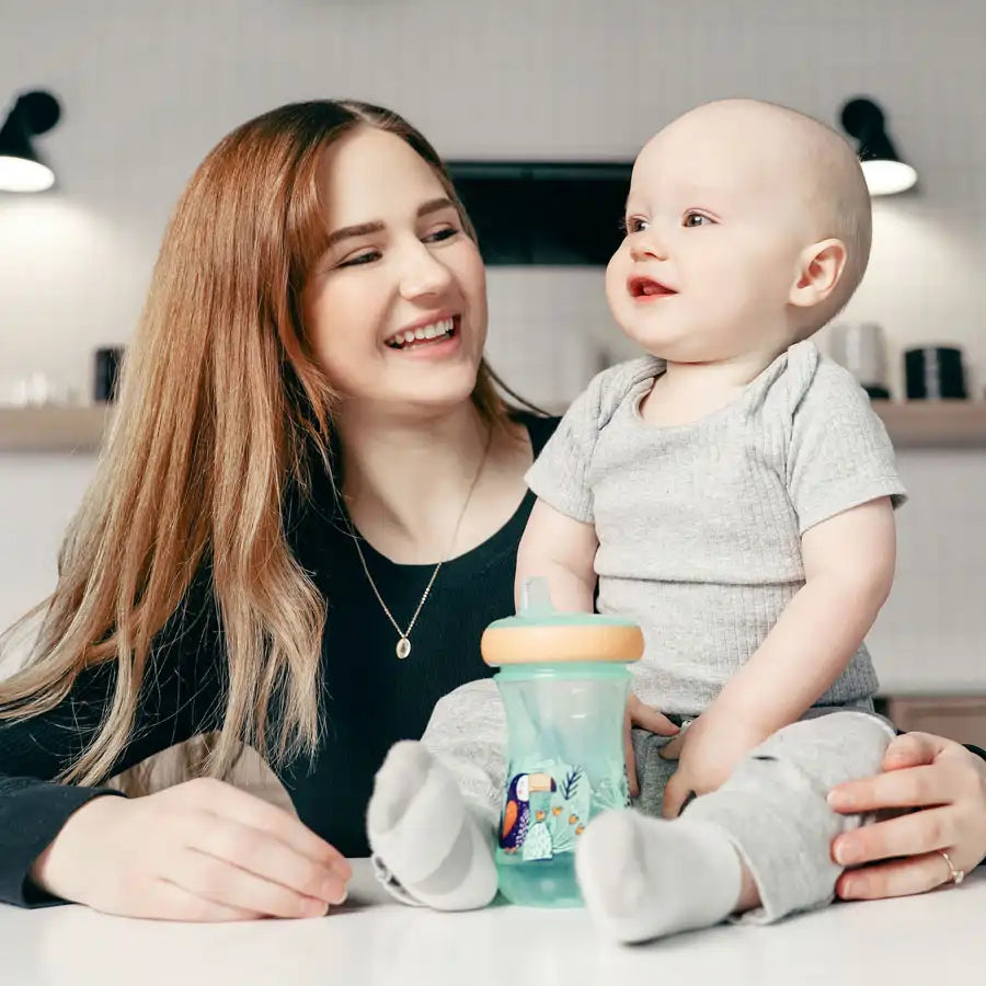 كوب بفوهة ناعمة سعة 9 أونصة من The First Years - عبوة من قطعتين كوب بفوهة ناعمة سعة 9 أونصة من The First Years - عبوة من قطعتين