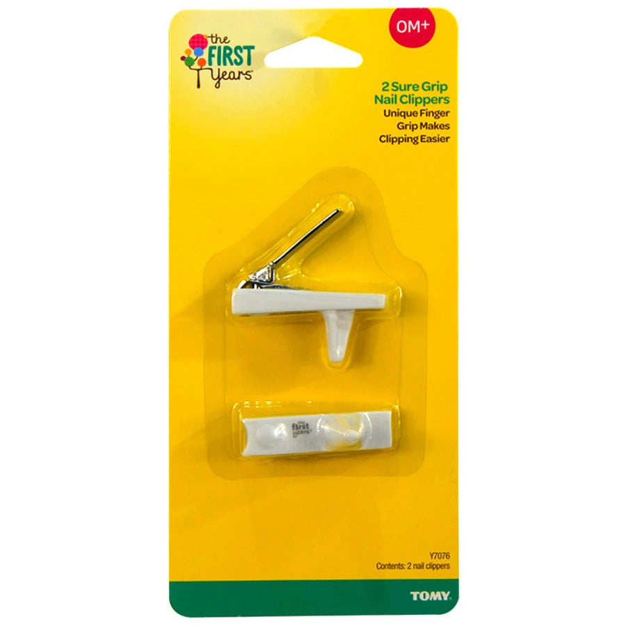 The First Years - Sure Grip Nail Clippers (Pack of 2)