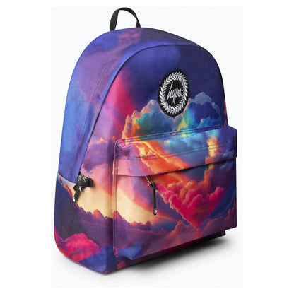HYPE Kids Backpack for School & Everyday Use (Girls Multi Cloud Heart)