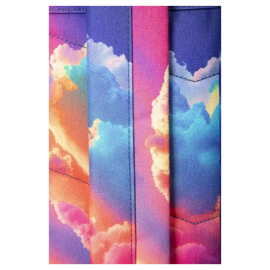 HYPE Kids Backpack for School & Everyday Use (Girls Multi Cloud Heart)