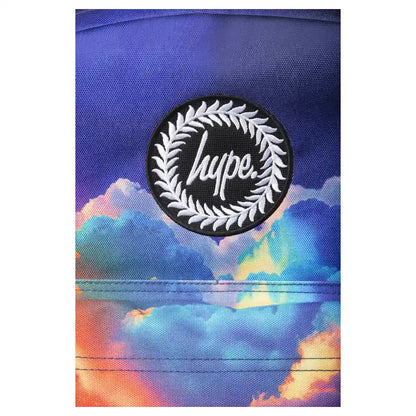 HYPE Kids Backpack for School & Everyday Use (Girls Multi Cloud Heart)