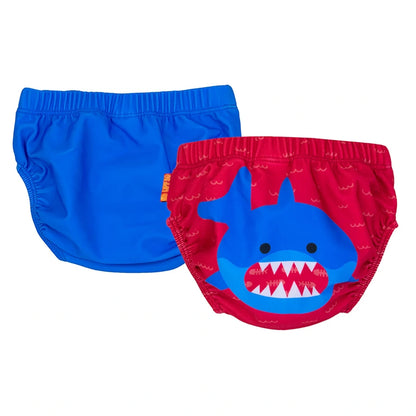 Zoocchini Reusable Swim Diaper 2 pcs Sherman The Shark