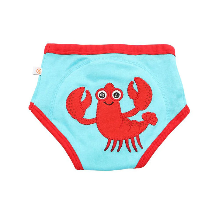 Zoocchini 3 Piece Organic Potty Training Pants Set 2T/3T Boys (Ocean Pals)