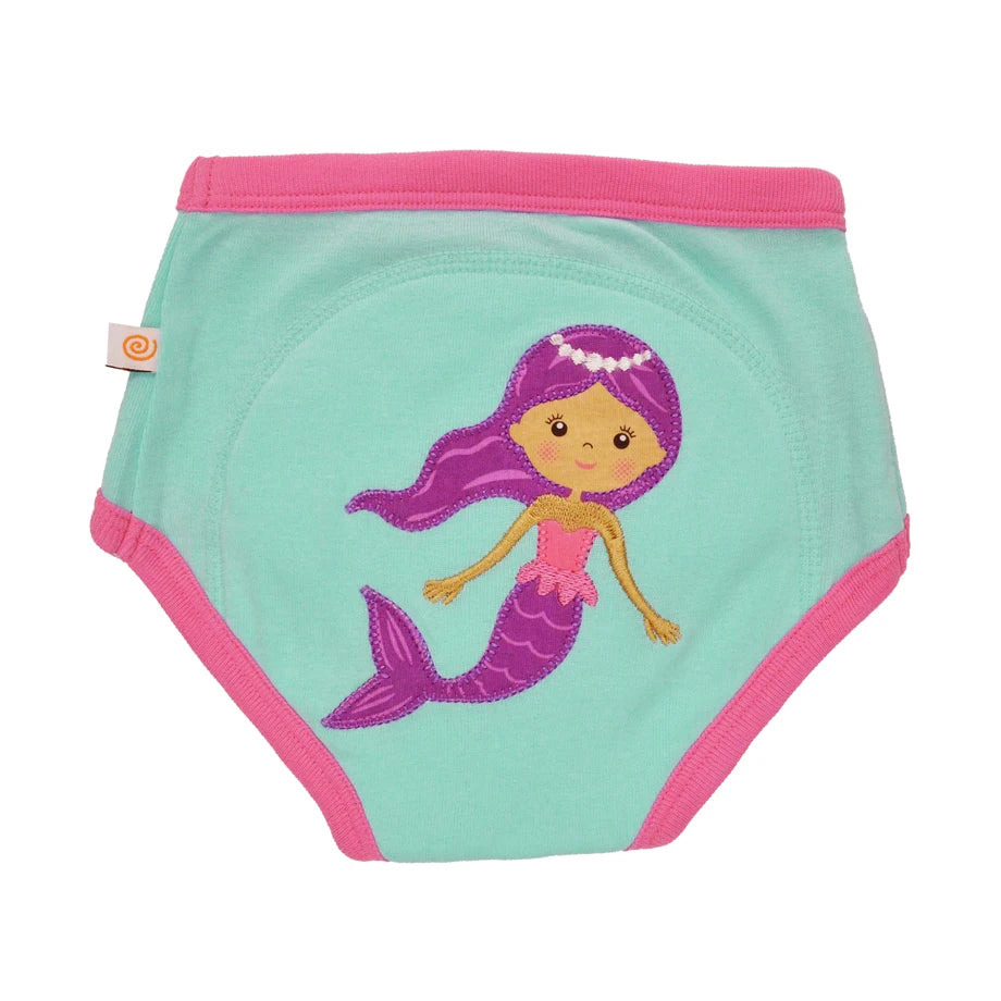 Zoocchini Organic Potty Training Pants 3 pcs Mermaids Girls
