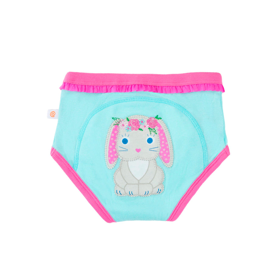 Zoocchini 3 Piece Organic Potty Training Pants Set 2T/3T Girls (Woodland Princesses)