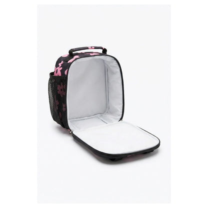 HYPE Insulated Kids Lunch Bag (Black Pink Scribble Heart)